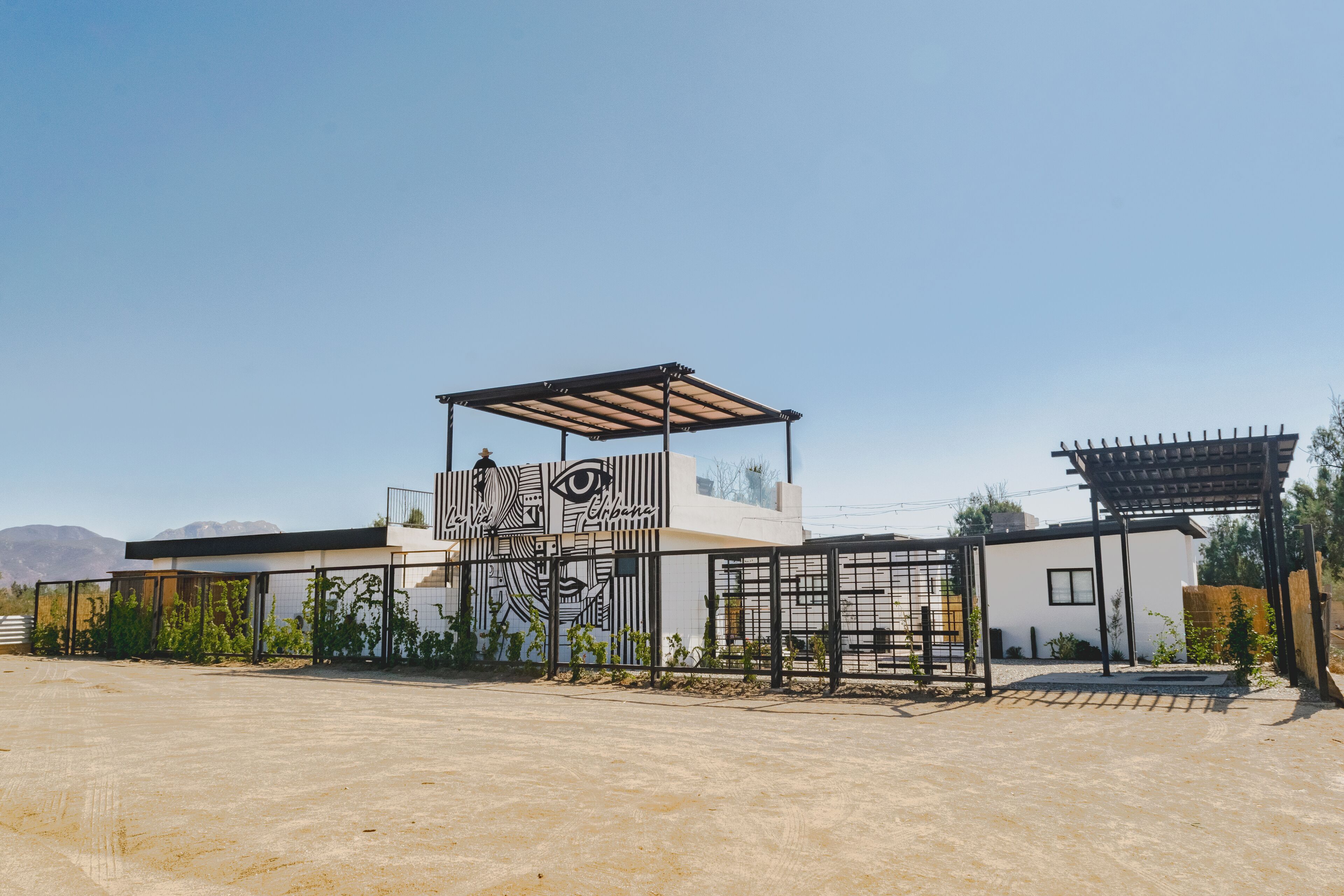 Enceinte de l’hébergement