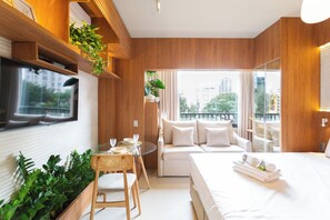 Studio | Blackout curtains, iron/ironing board, free WiFi - Today Pinheiros NR (Sao Paulo)