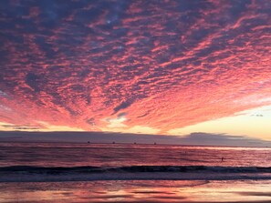 Sun loungers, beach towels