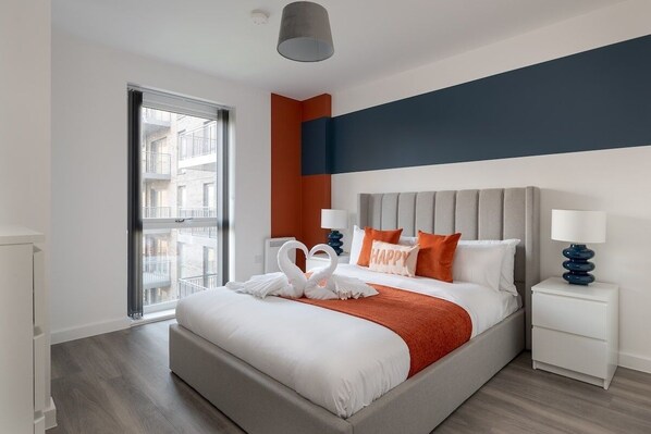 1 bedroom, iron/ironing board, Internet, bed sheets
