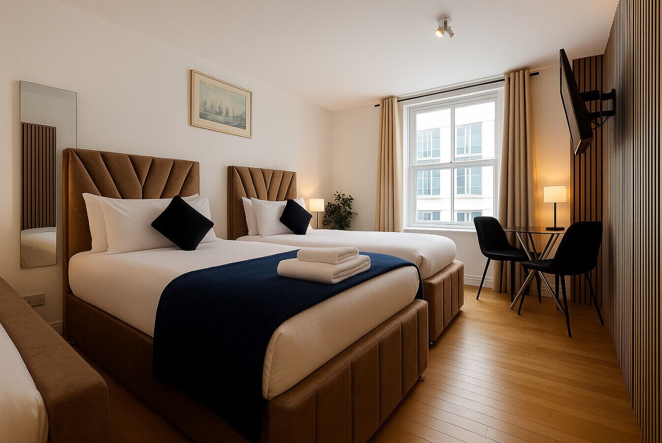 1 soverom, strykejern/-brett, wi-fi (inkludert) og sengetøy