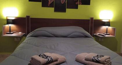 Playa Paraiso Apartments 150 mts from the beach and 350 mts from the pedestrian street.