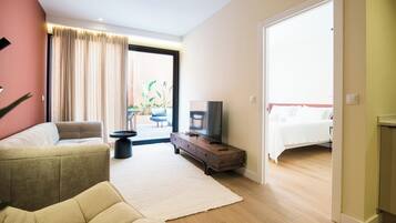 2 slaapkamers, een strijkplank/strijkijzer, wifi, beddengoed