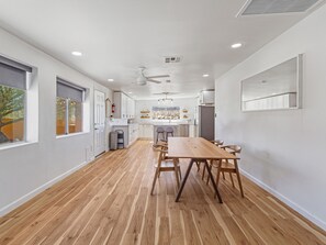 Dining - Private compound, offering three separate living spaces! multi families,groups (Desert Hot Springs)