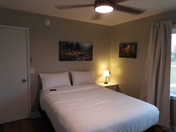 4 bedrooms, iron/ironing board, free WiFi, bed sheets