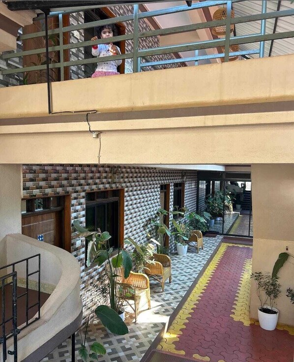 Façade de l’hébergement