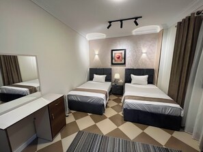 2 chambres, coffre-fort, fer et planche à repasser, Wi-Fi