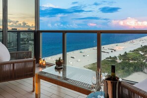 Luxury Penthouse, 1 King Bed, Ocean View | Balcony