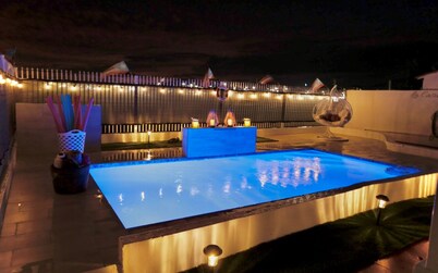 Home in Santa Isabel, Puerto Rico. 4BR 2BA home with WiFi, AC & UNDERGROUND POOL