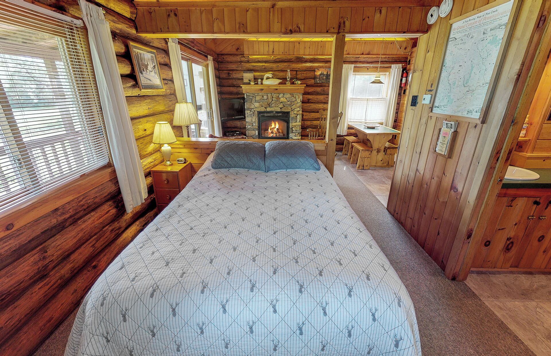 1 habitación, tabla de planchar con plancha, internet y ropa de cama 