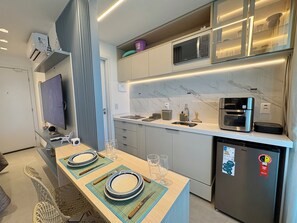 Private kitchen - RN Studio Premium 512 - Frente Mar (Maceio)