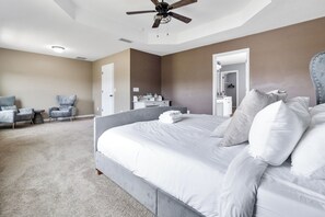 5 Schlafzimmer, kostenloses WLAN, Bettwäsche