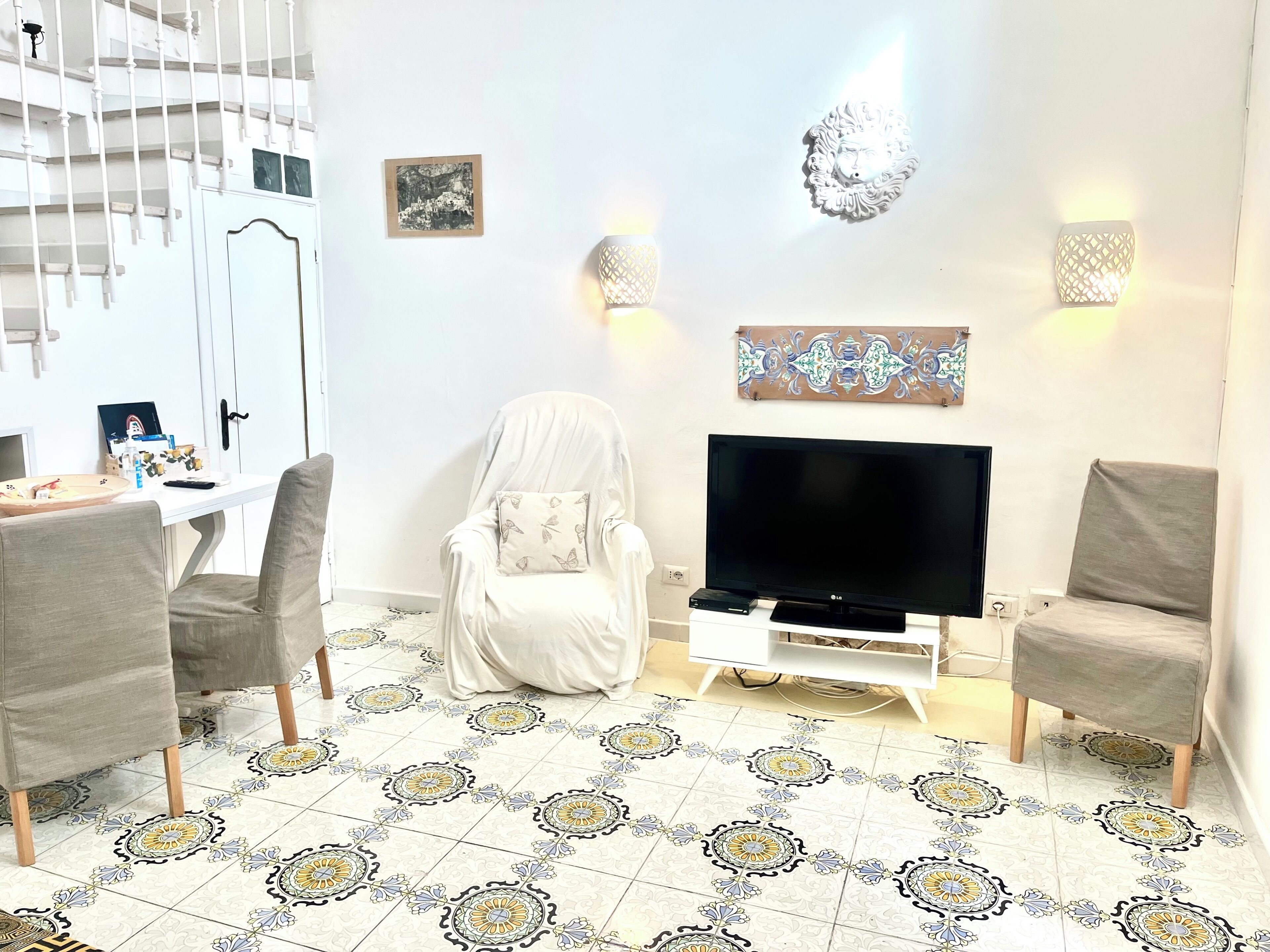 Appartamento, vista mare | Area soggiorno