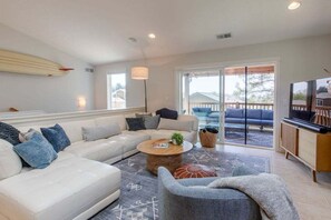 TV connectée, cheminée