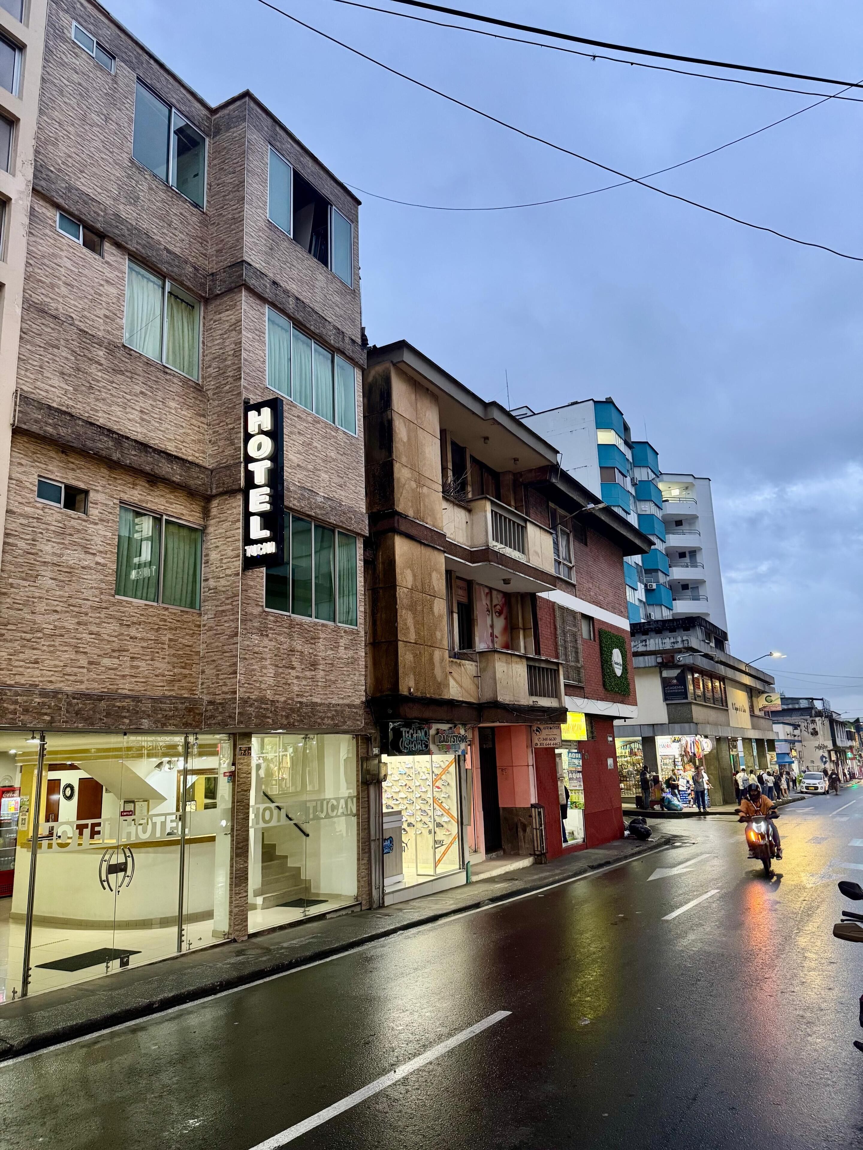 Fachada de la propiedad