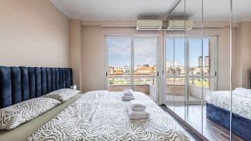 2 slaapkamers, een strijkplank/strijkijzer, wifi, beddengoed