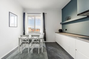 Interior - Modern 1BR with Scenic Views & Earthy Vibes by PikHost (Shkodër)