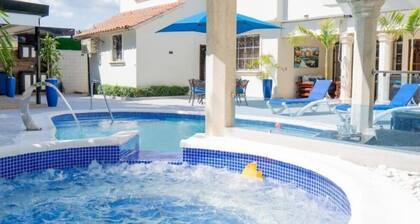 5 bed 5 bath  Mansion in phenomenal Santo Dg Este with AC, EV WiFi  and Bar Pool