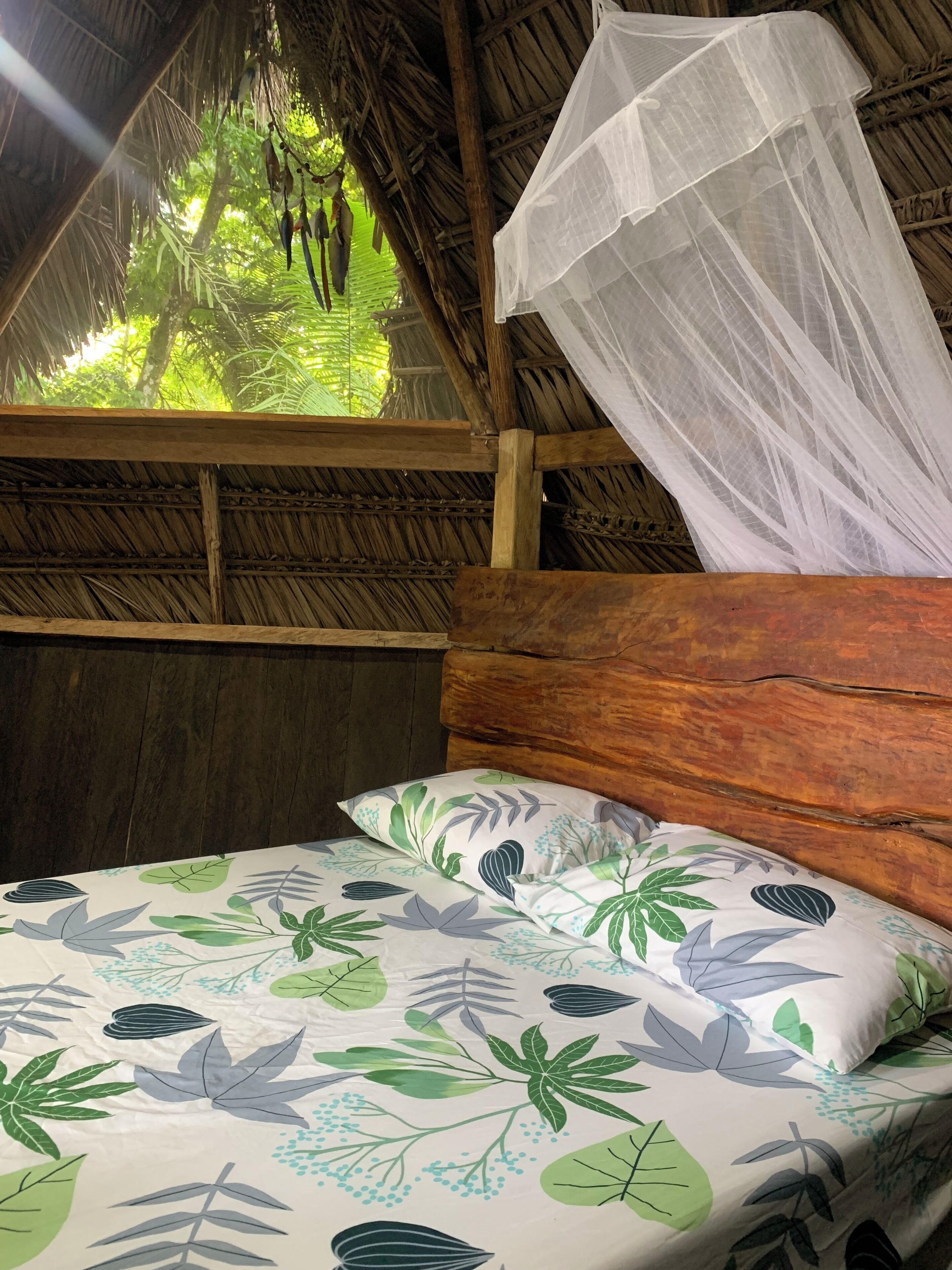 Cabane Tradition, balcon, vue jardin