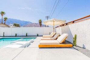 Una piscina climatizada