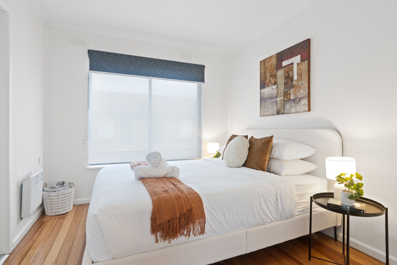 1 bedroom, iron/ironing board, travel crib, WiFi