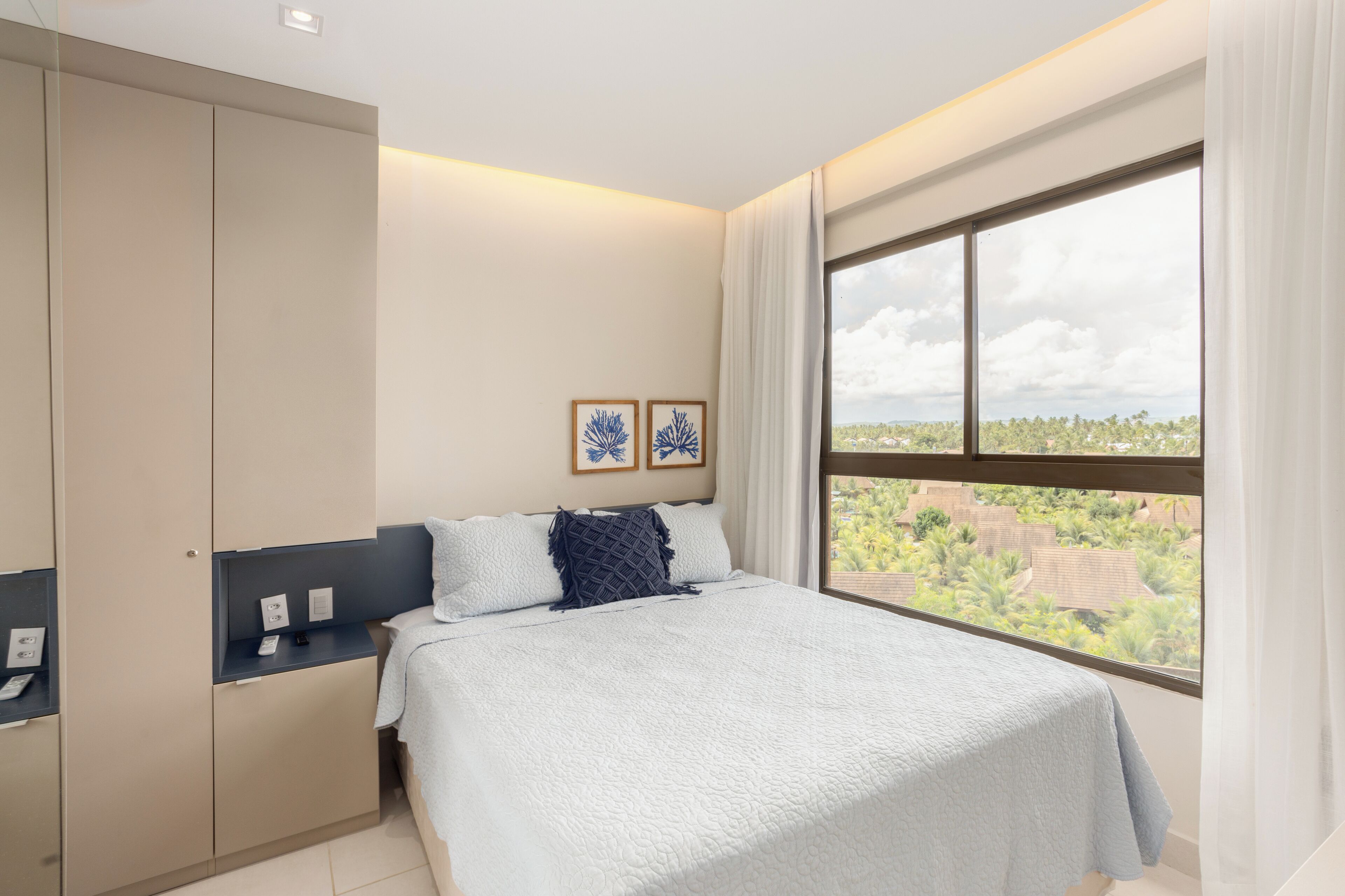 Opções para refeição no quarto