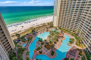 Indoor pool, a heated pool - Shores of Panama 2BR 2BA - Beautiful Views (Panama City)