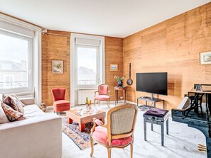 Living area - L'écluse by Interhome (Dinard)