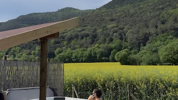 Idromassaggio all'aperto