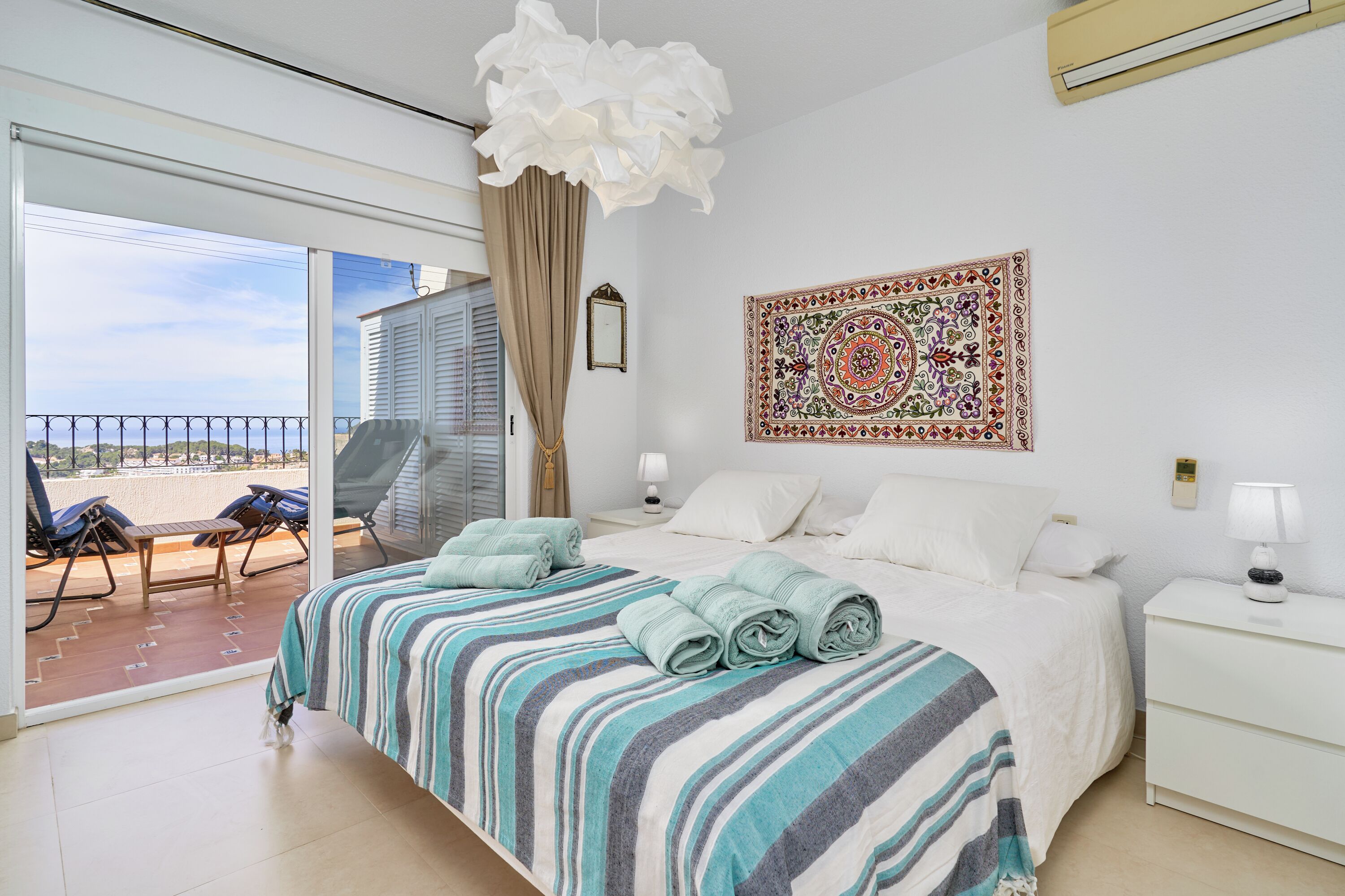 2 bedrooms, iron/ironing board, free WiFi, bed sheets