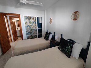 1 bedroom, iron/ironing board, free WiFi, bed sheets - Apartment 'Antonio' with Shared Pool, Wi-Fi and Air Conditioning (La Manga)