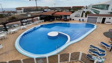 Una piscina climatizada