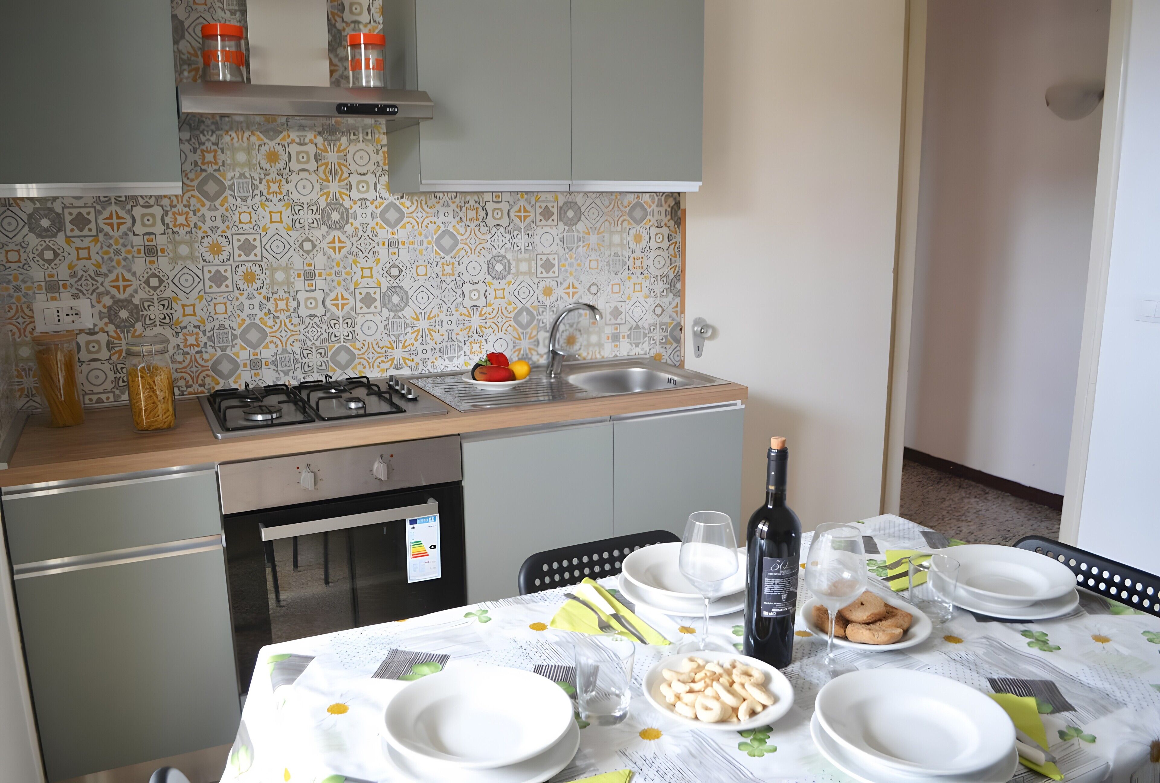 Refrigerador, utensilios de cocina