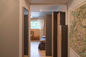 Interior - Cosy Studio Mezzanine Apartment with Mountain View and Balcony (Allevard)