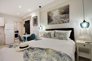 1 Schlafzimmer, kostenloses WLAN, Bettwäsche