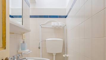 Dusche, Haartrockner, HandtĂŒcher