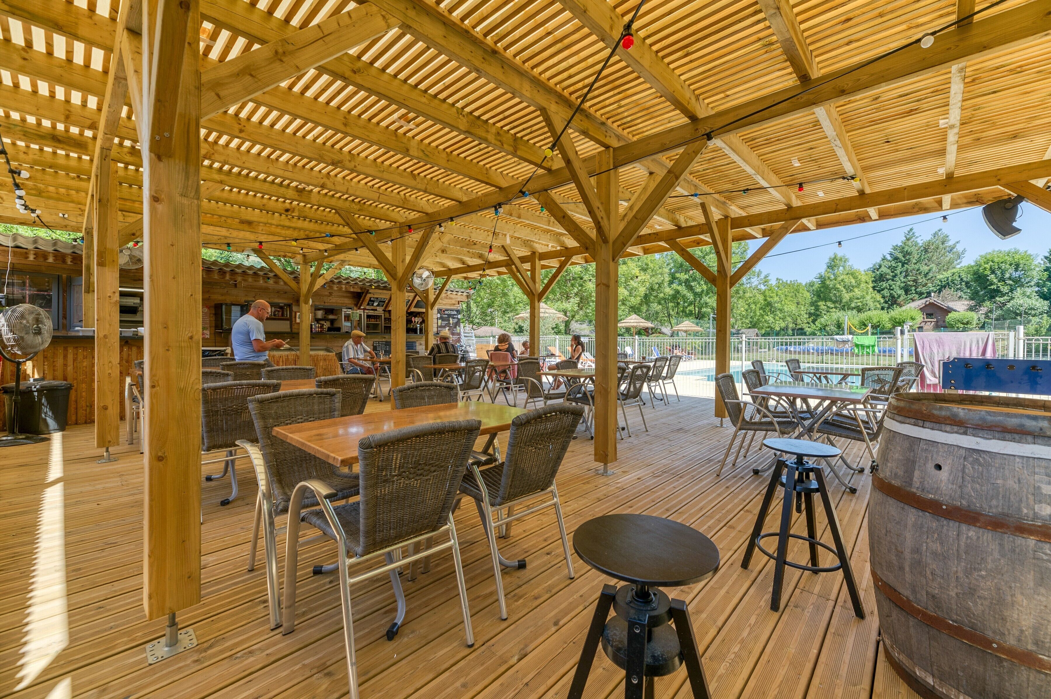 Restaurante al aire libre