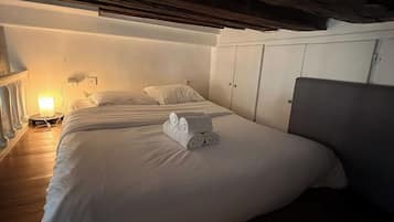 Desk, iron/ironing board, travel crib, free WiFi