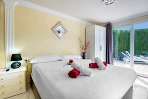 3 bedrooms, iron/ironing board, free WiFi, bed sheets