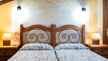 1 slaapkamer, een strijkplank/strijkijzer, gratis wifi, beddengoed