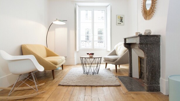 Living area - BnBNook - Cozy 1BR by Louvre, Opera, and Le Marais (Paris)