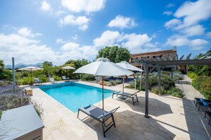 Pool - Country House 'Siesta Del Sol' with Private Pool, Private Terrace and Wi-Fi (Manacor)