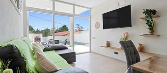 Maison de vacances 'Illa De Buda' avec vue sur les montagnes, Wi-Fi et climatisation