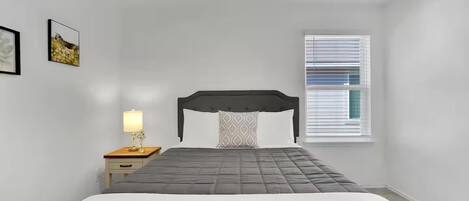 4 bedrooms, iron/ironing board, travel cot, free WiFi
