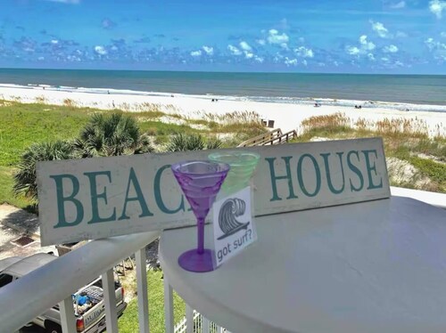 Our Sand Castle at Jax Beach! Beach Front!