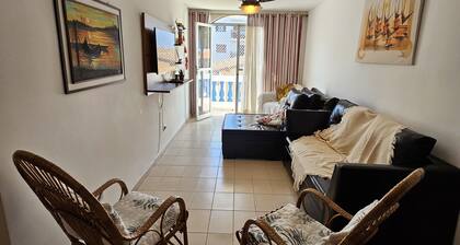 Apartment Praia Grande / Tenorio 5 minutes walk from both beaches.