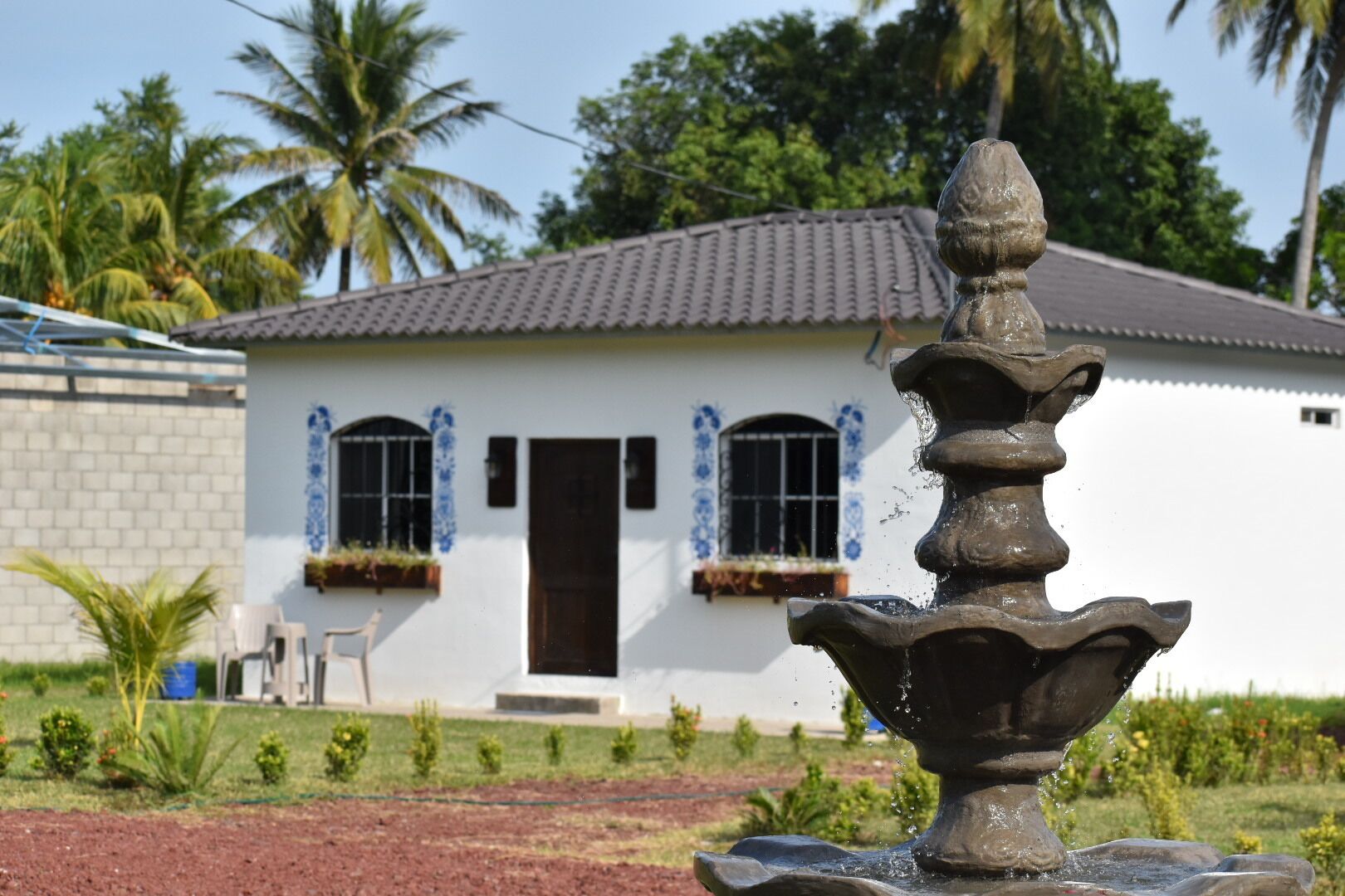 Fassade der Unterkunft