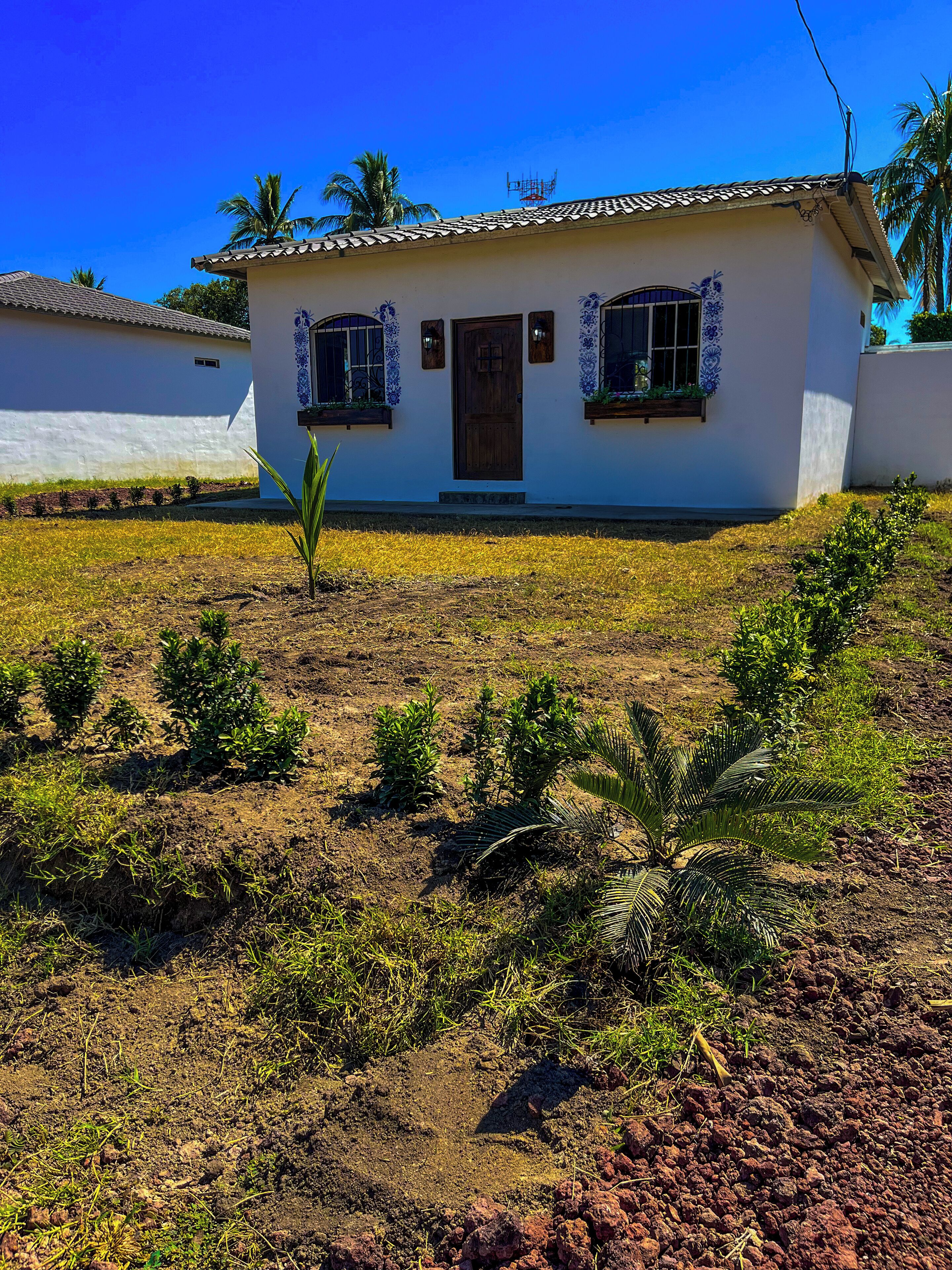 Fassade der Unterkunft