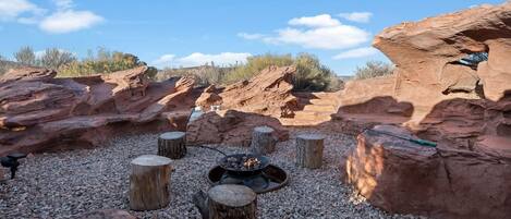 Khuôn viên nơi lưu trú