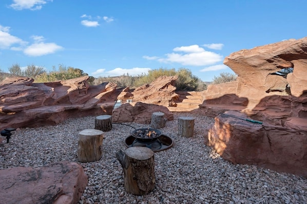 Àrea exterior de l'allotjament